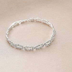 Unisex Simple Diamond Full Diamond Dracelet